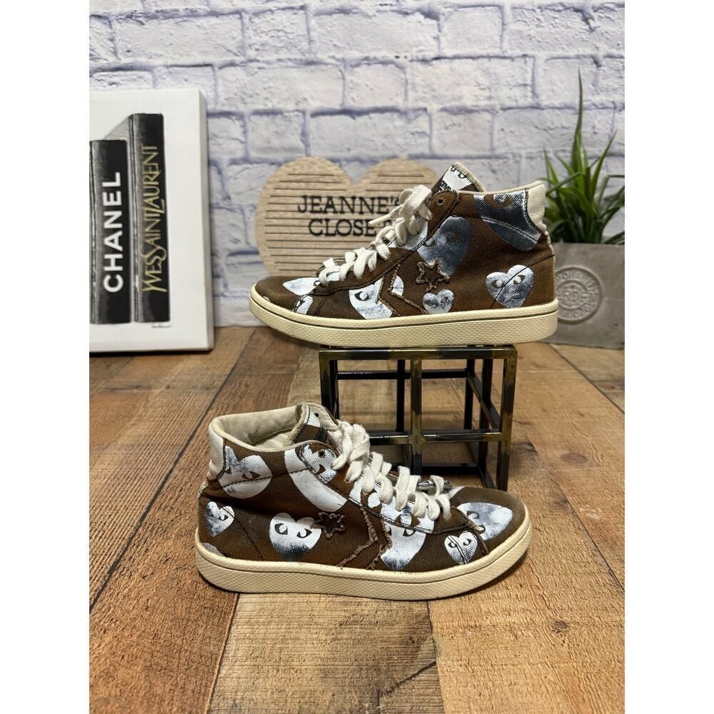 Converse x Comme des Garcons Play CDG Hi Pro Heart women’s 6.5
